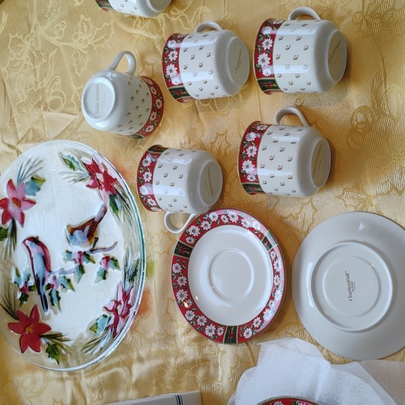 π
π» Christmas Dinnerware Charlton Hall 10 1/2" Plate VNPLC - Picture 4 of 15